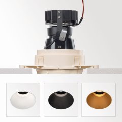 iMAX II ROUND ADJUSTABLE TRIMLESS LP 93033