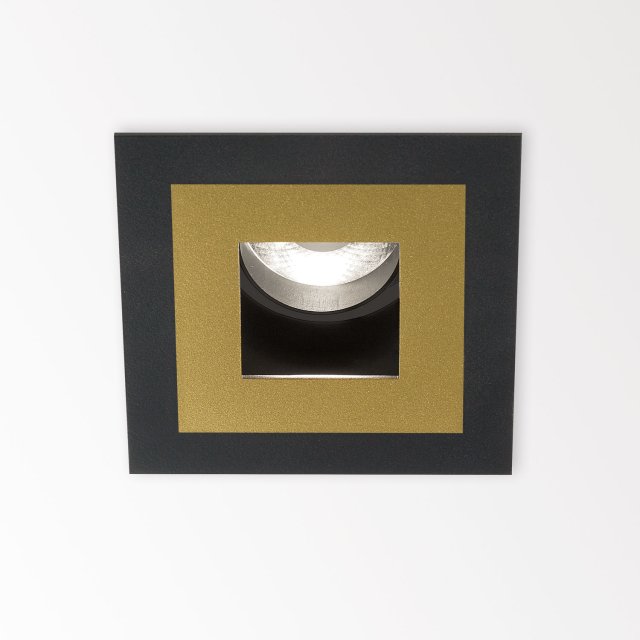 iMAX II SQUARE ADJUSTABLE BLACK + iMAX II TUBE SQUARE GOLD MAT