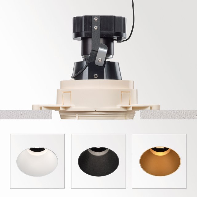 iMAX II ROUND ADJUSTABLE TRIMLESS SOFT 93045