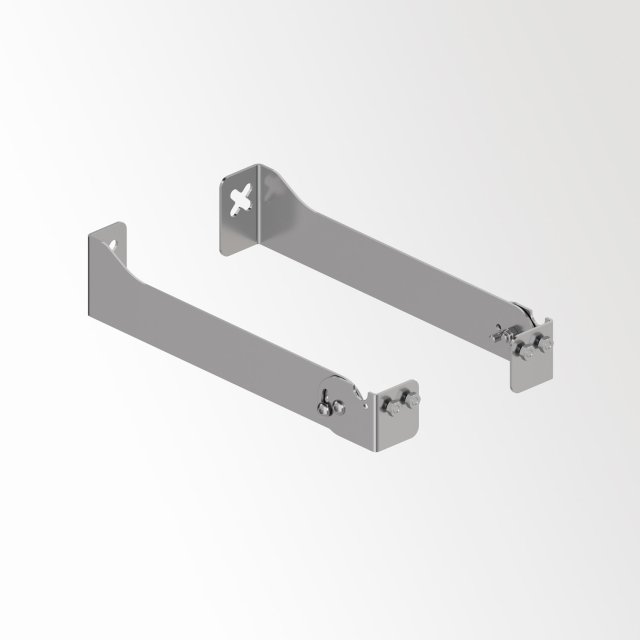 WALL BRACKET SET 200 INOX